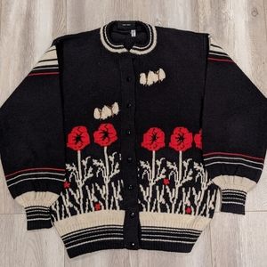 Clover Casuals Vintage Wool Sweater.